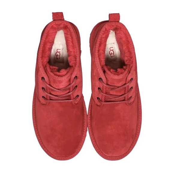 UGG Neumel Red Suede Chukka Ankle Boots Shoes Mens Size 13 New Fast Ship main image 13